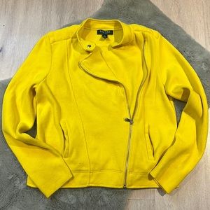RALPH LAUREN YELLOW COAT